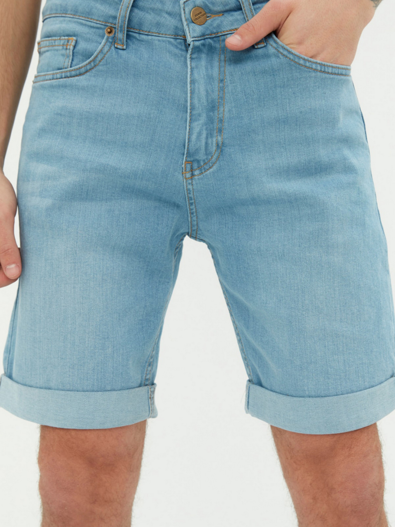 Шорты Trendyol модель TMNSS21SR0486/Acık Mavi Фото