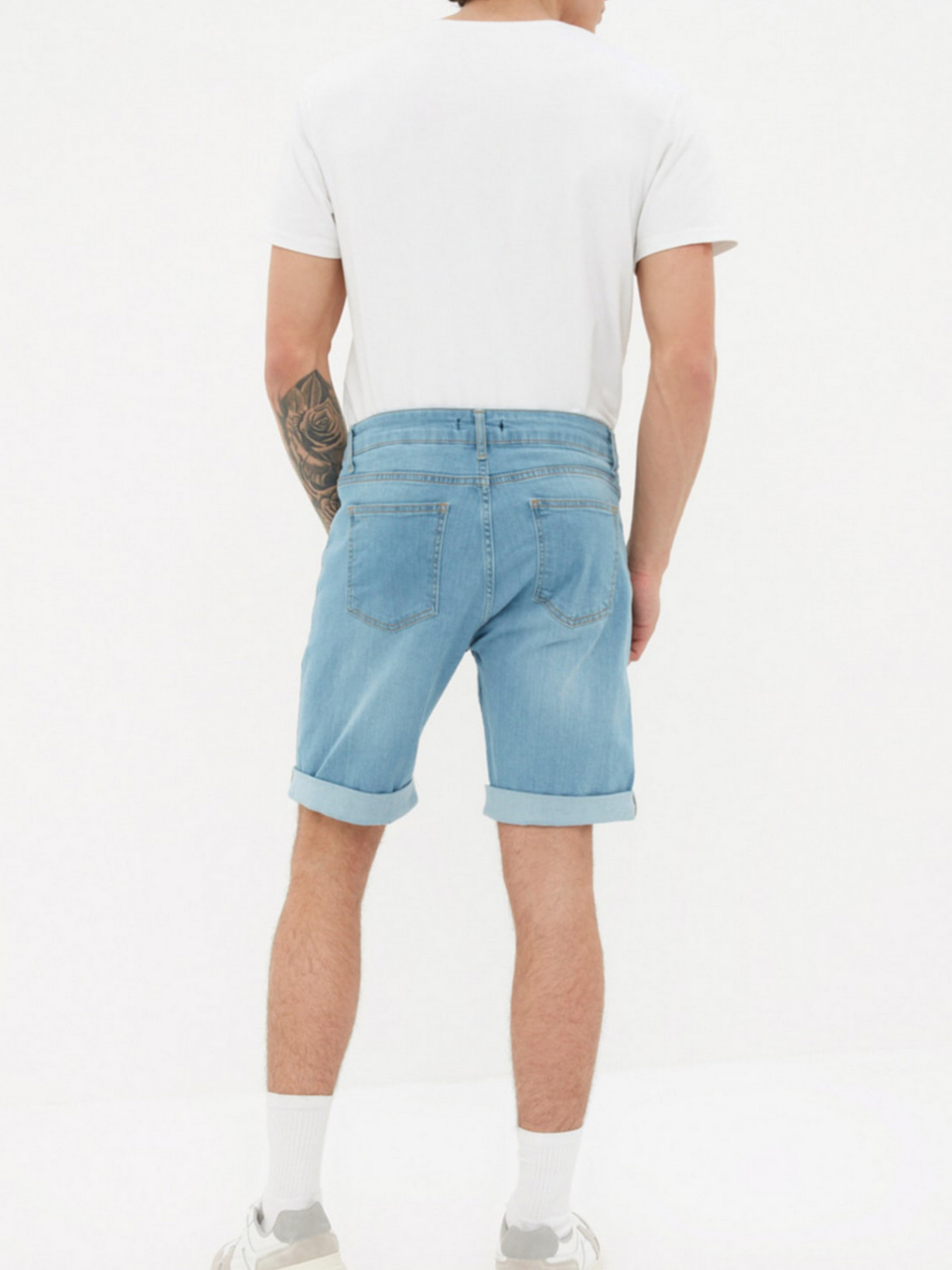Шорты Trendyol модель TMNSS21SR0486/Acık Mavi Фото