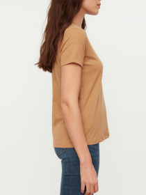 Футболки и поло Trendyol модель TWOSS20TS0143/Acık Kahverengi Фото