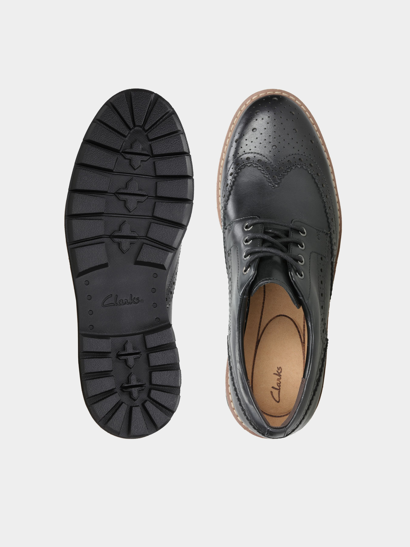 Туфли и лоферы Clarks модель 2612-7192 Фото