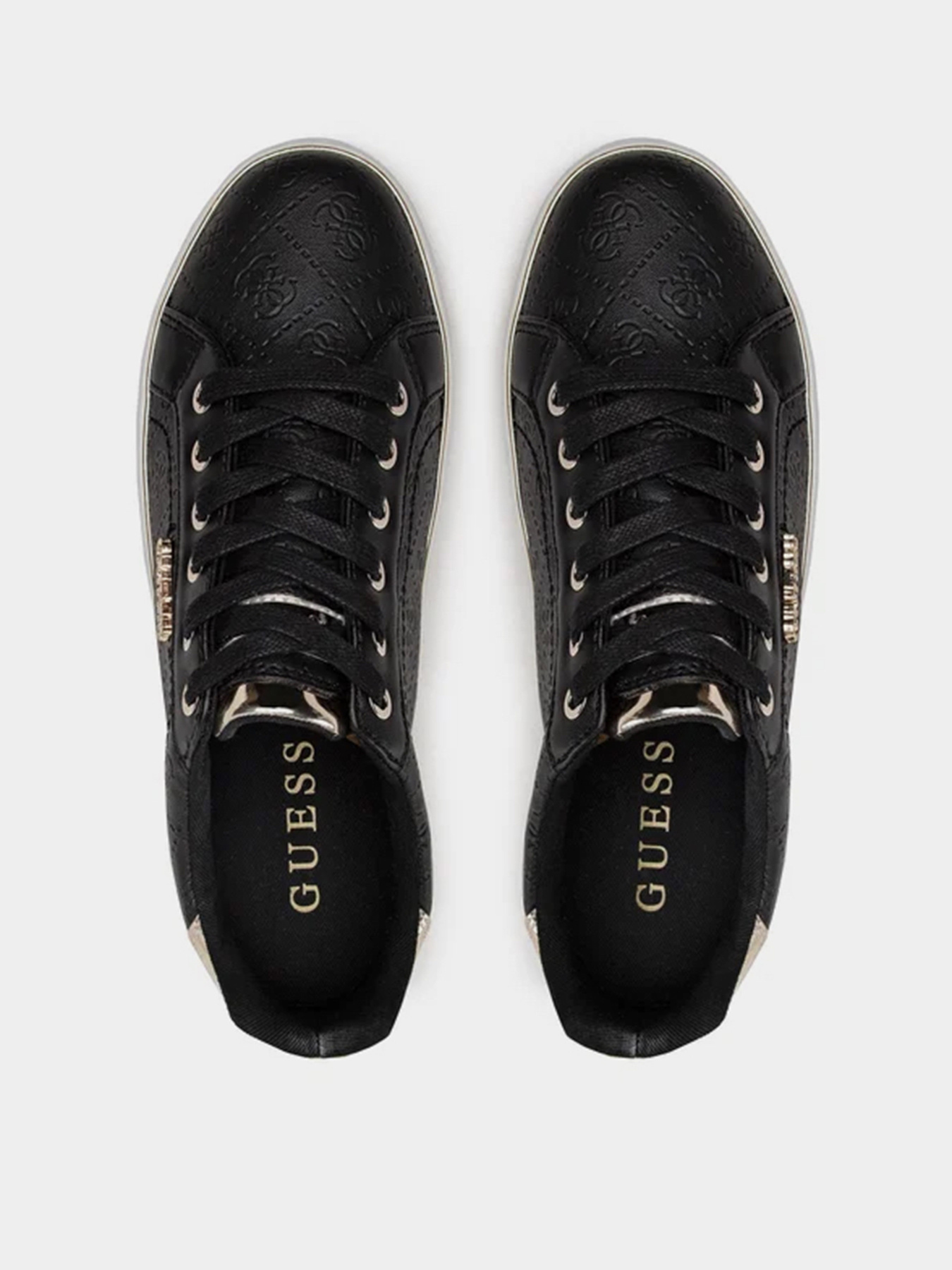 Кеды GUESS модель FL5BEK-FAL12-BLKBL Фото