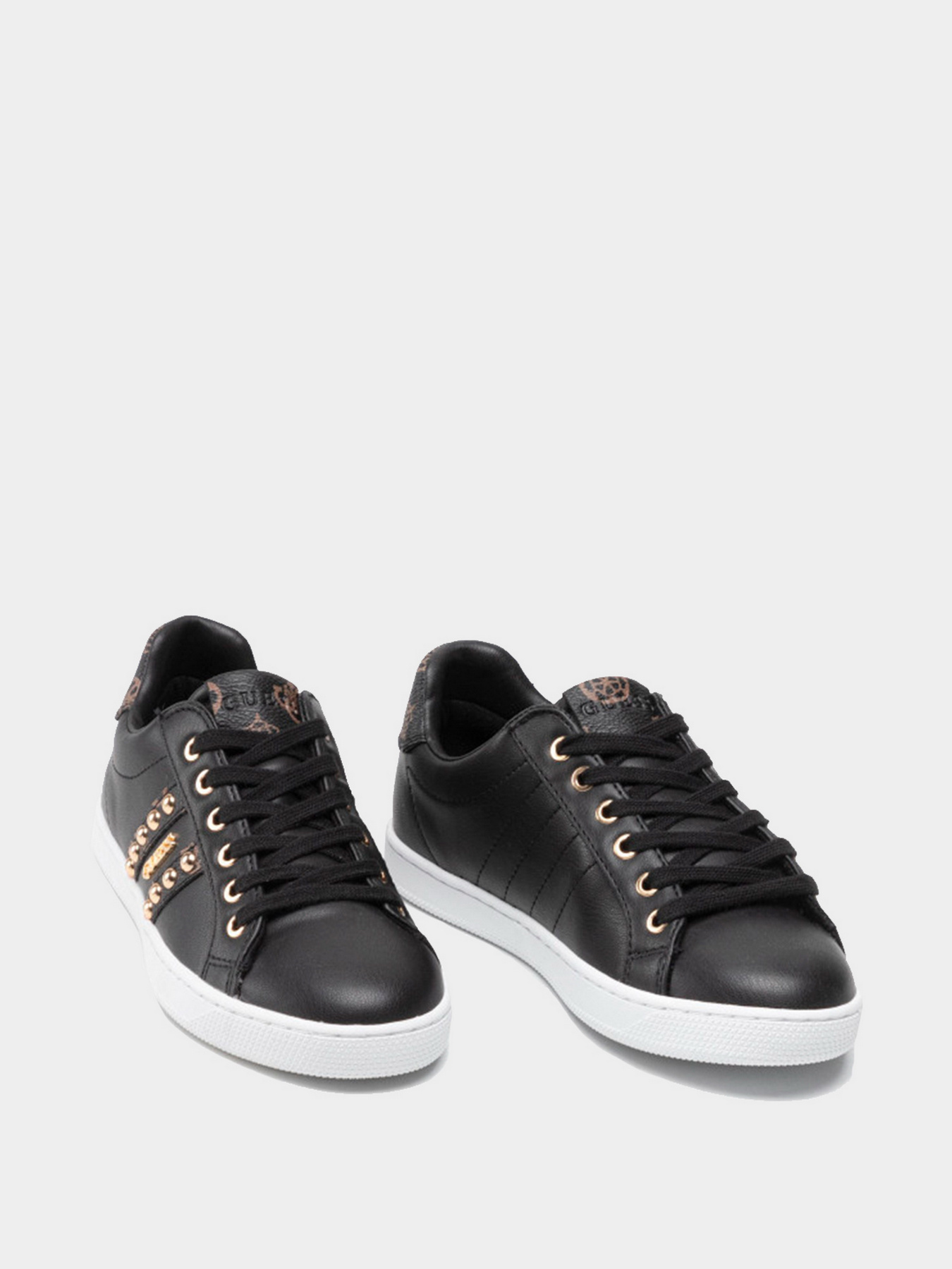 Кеды GUESS модель FL5RLK-FAL12-BLKBR Фото