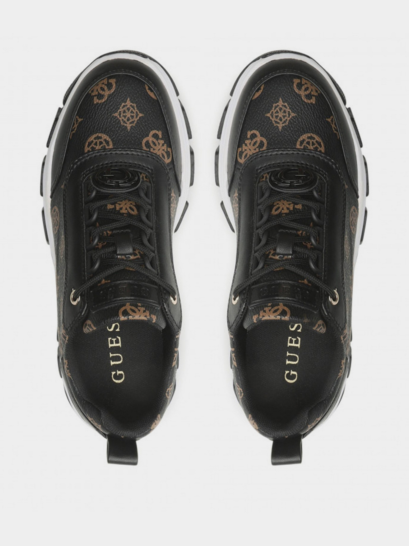 Кроссовки GUESS модель FL7BIR-FAL12-BRBLK Фото
