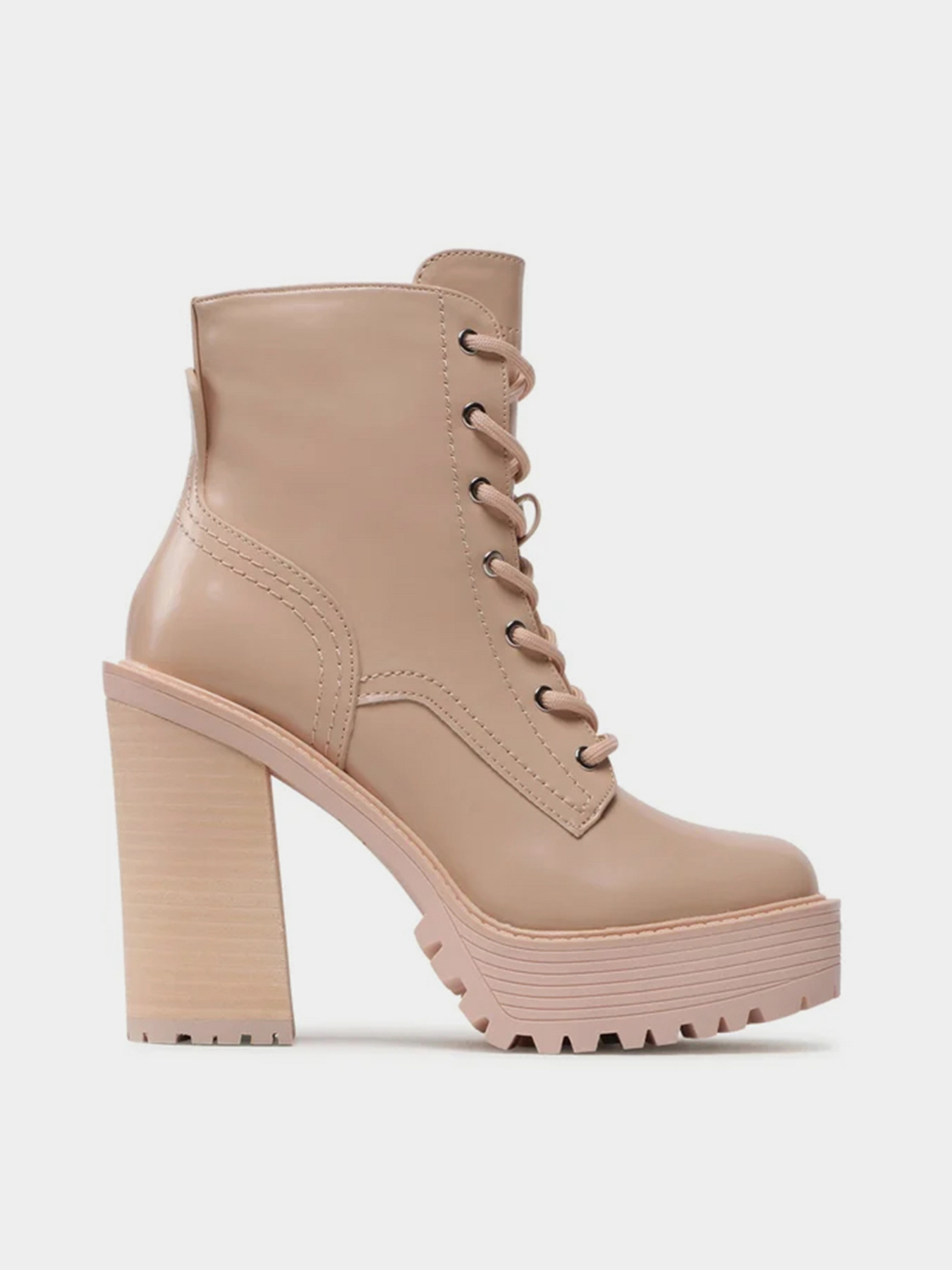 Ботинки и сапоги GUESS модель FL7KLS-LEA10-MILK Фото