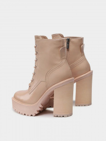 Ботинки и сапоги GUESS модель FL7KLS-LEA10-MILK Фото