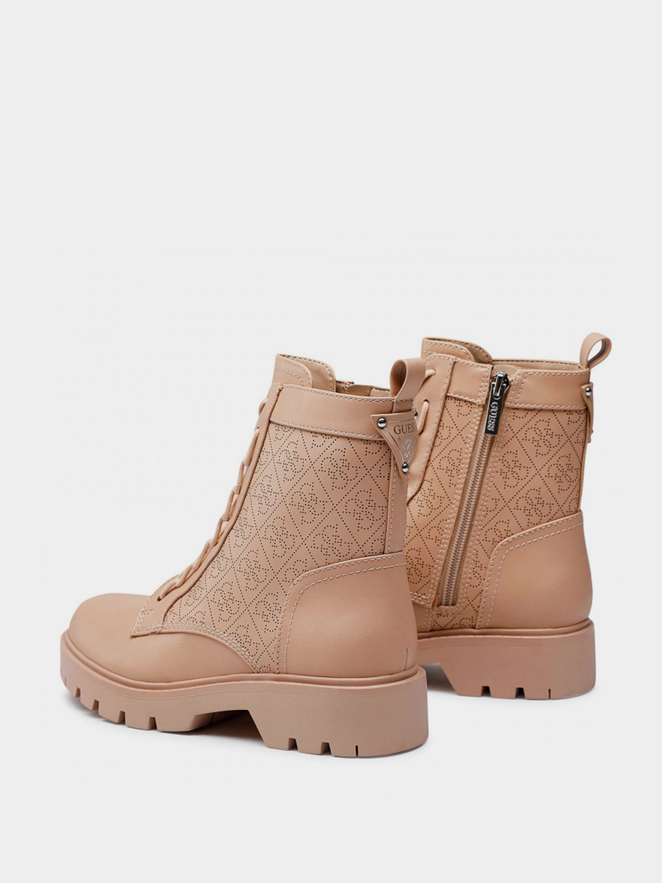Ботинки и сапоги GUESS модель FL7RZ3-LEA10-BEIGE Фото