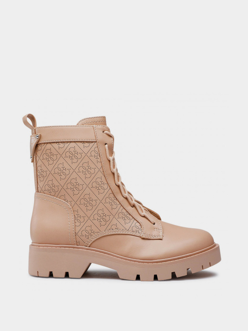 Ботинки и сапоги GUESS модель FL7RZ3-LEA10-BEIGE Фото