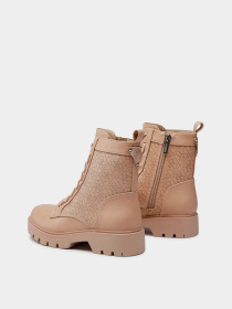 Ботинки и сапоги GUESS модель FL7RZ3-LEA10-BEIGE Фото