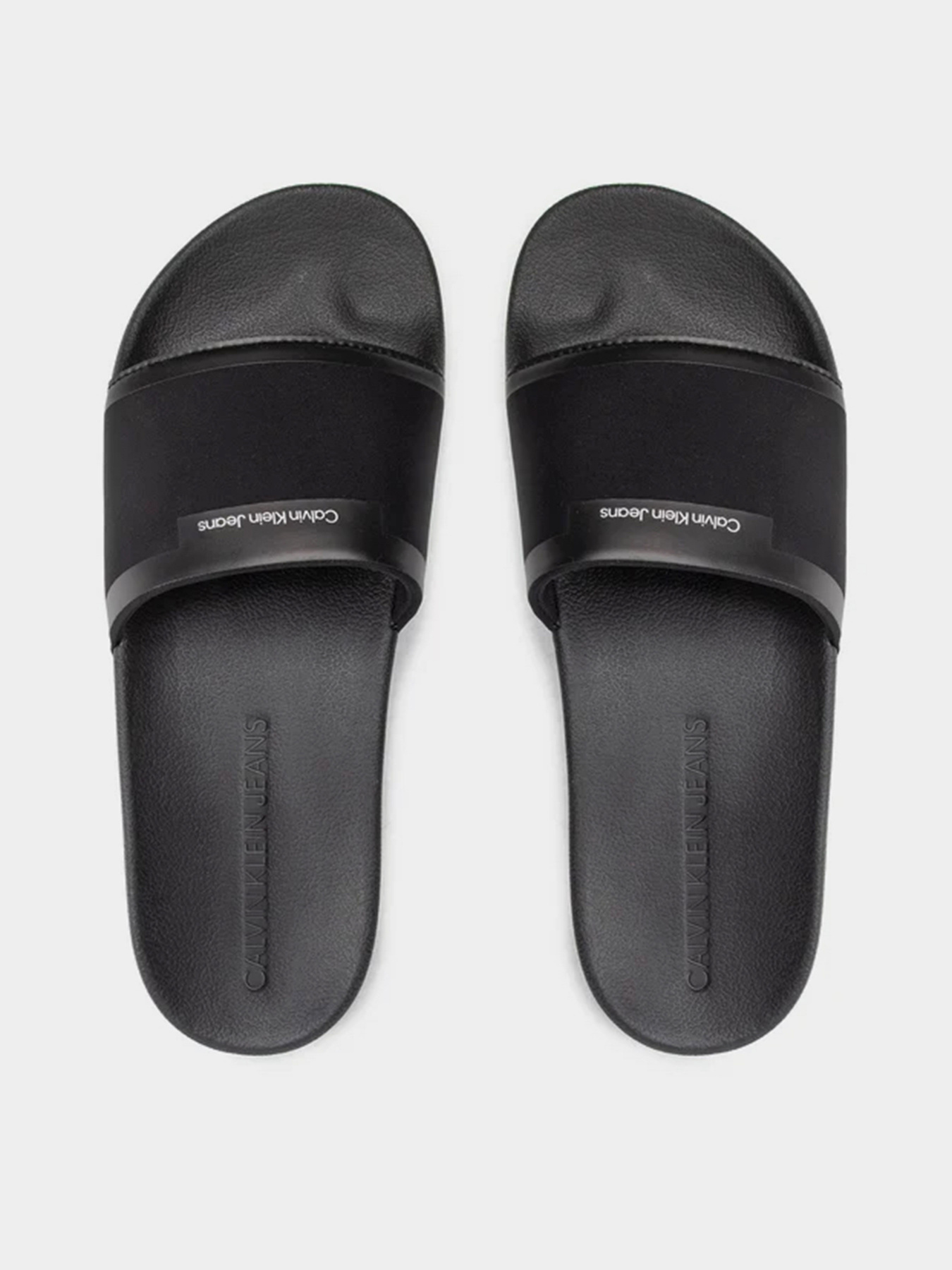 Шлёпанцы Calvin Klein модель YM0YM00447-BDS Шлёпанцы Calvin Klein модель YM0YM00447-BDS Фото