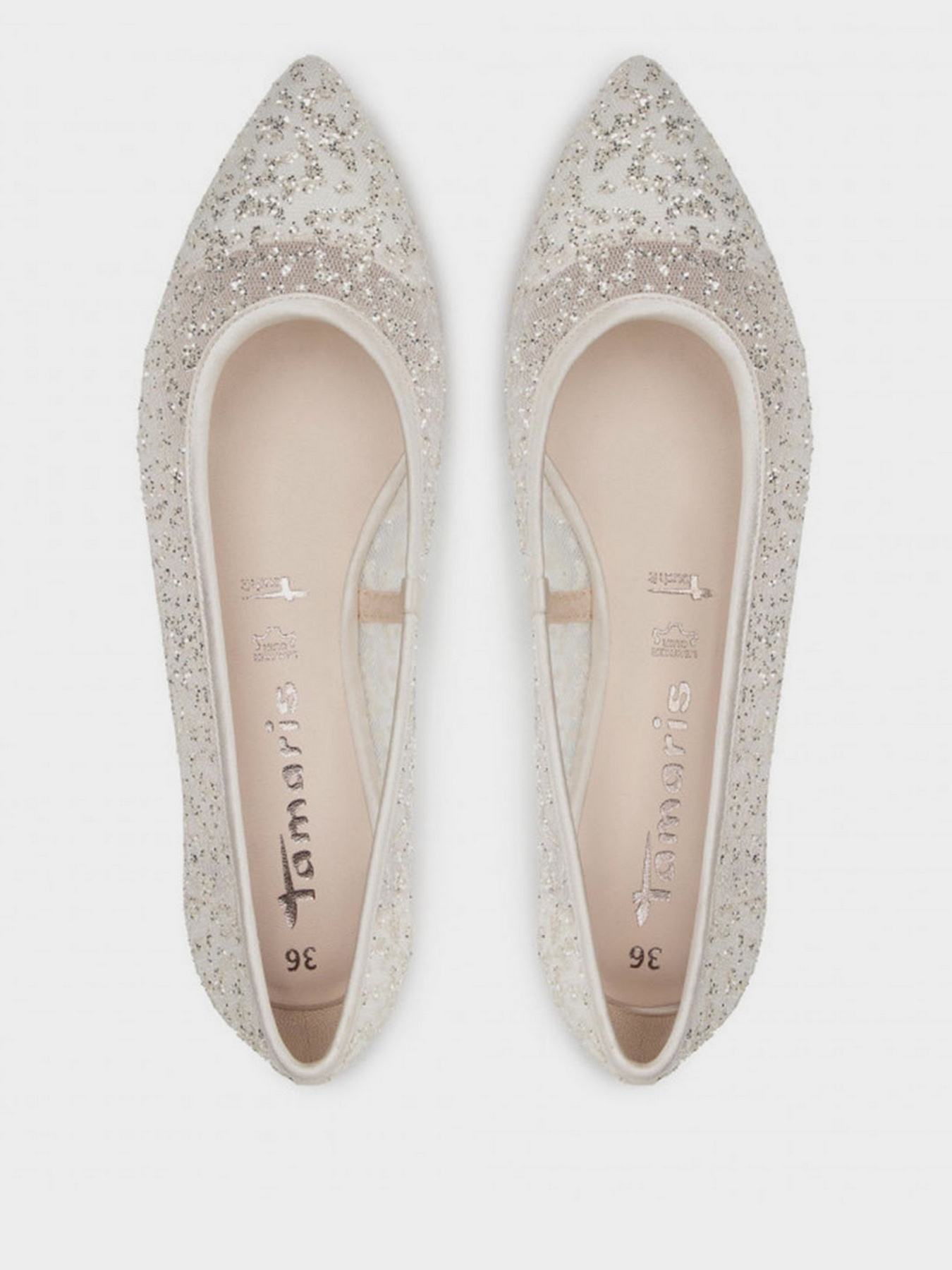 Туфли и лоферы Tamaris модель 22102-28-434 IVORY GLAM Фото