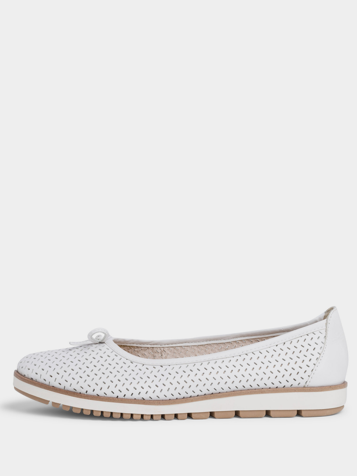 Туфли и лоферы Tamaris модель 22121-26-117 WHITE LEATHER Фото