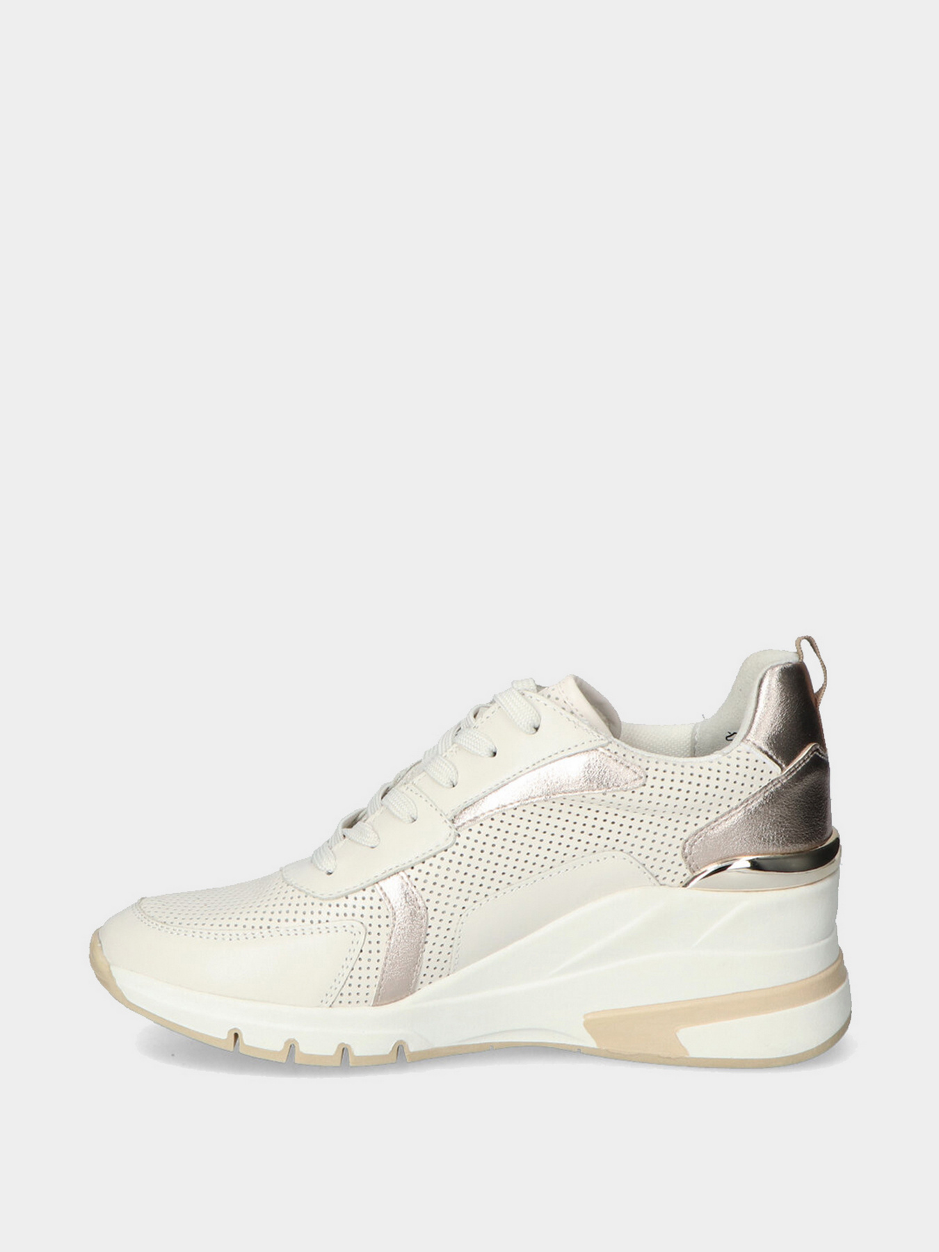 Кроссовки Caprice модель 23722-28-405 CREME/PLATIN C Фото
