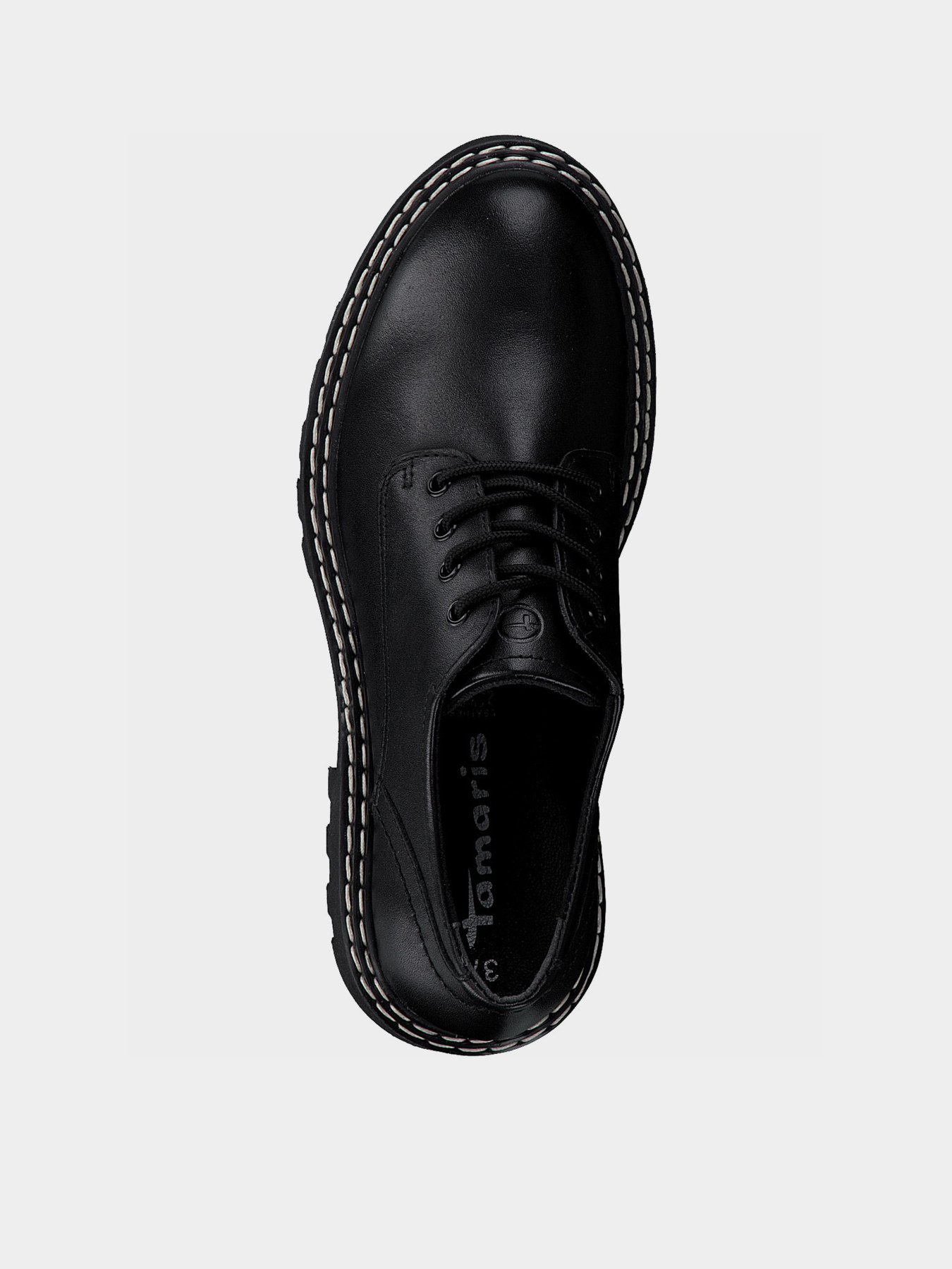 Полуботинки Tamaris модель 23742-27-003 BLACK LEATHER Фото