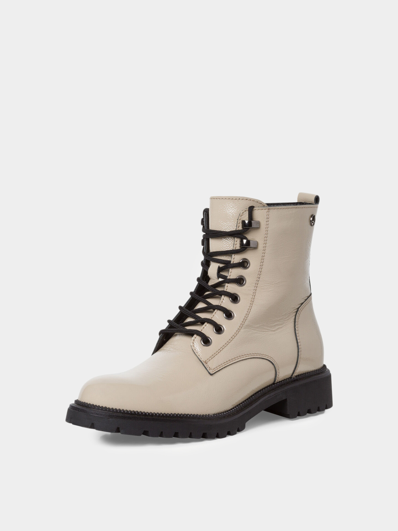 Ботинки и сапоги Tamaris модель 25234-29-432 IVORY PATENT Фото