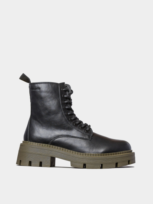 Ботинки и сапоги Tamaris модель 25286-29-077 BLACK/OLIVE Фото