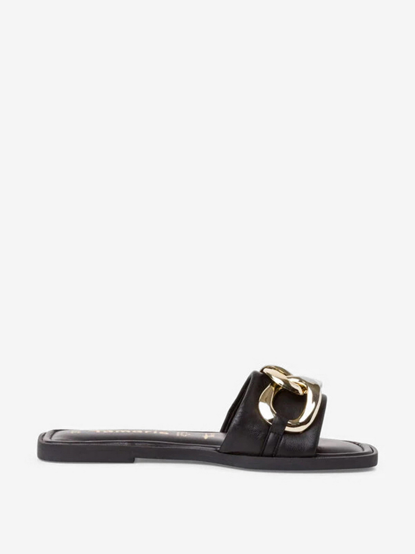 Шлёпанцы Tamaris модель 27119-28-048 BLACK/GOLD Фото