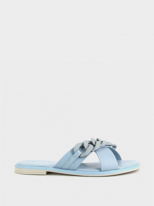 Шлёпанцы Marco Tozzi модель 27121-28-843 LT.BLUE Фото