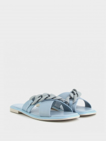 Шлёпанцы Marco Tozzi модель 27121-28-843 LT.BLUE Фото
