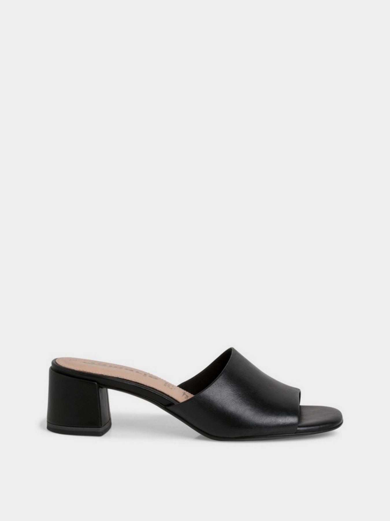 Шлёпанцы Tamaris модель 27204-28-003 BLACK LEATHER Фото