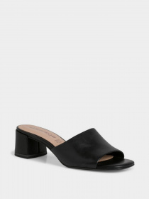 Шлёпанцы Tamaris модель 27204-28-003 BLACK LEATHER Фото