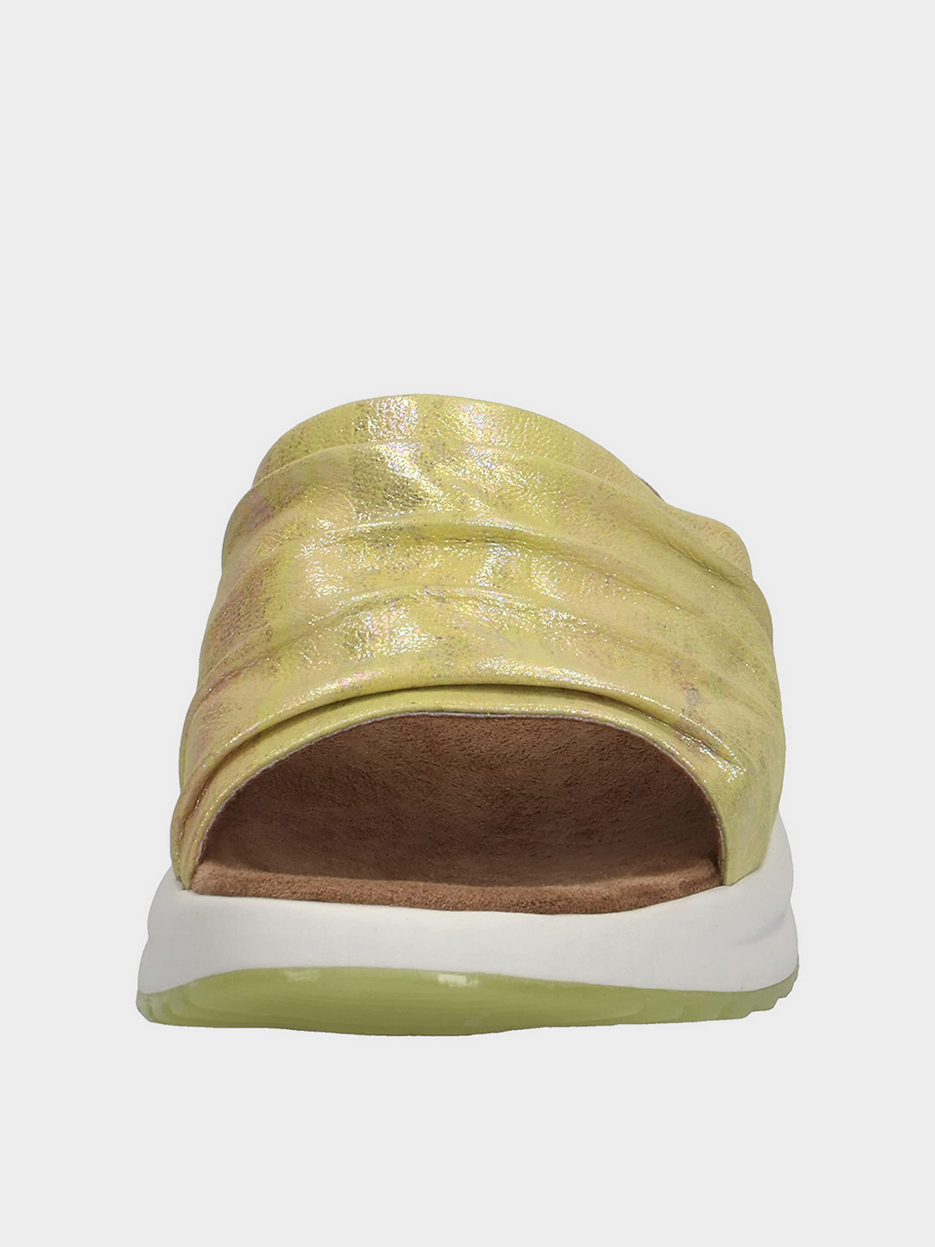 Шлёпанцы Caprice модель 27207-28-709 LIME FOIL Фото