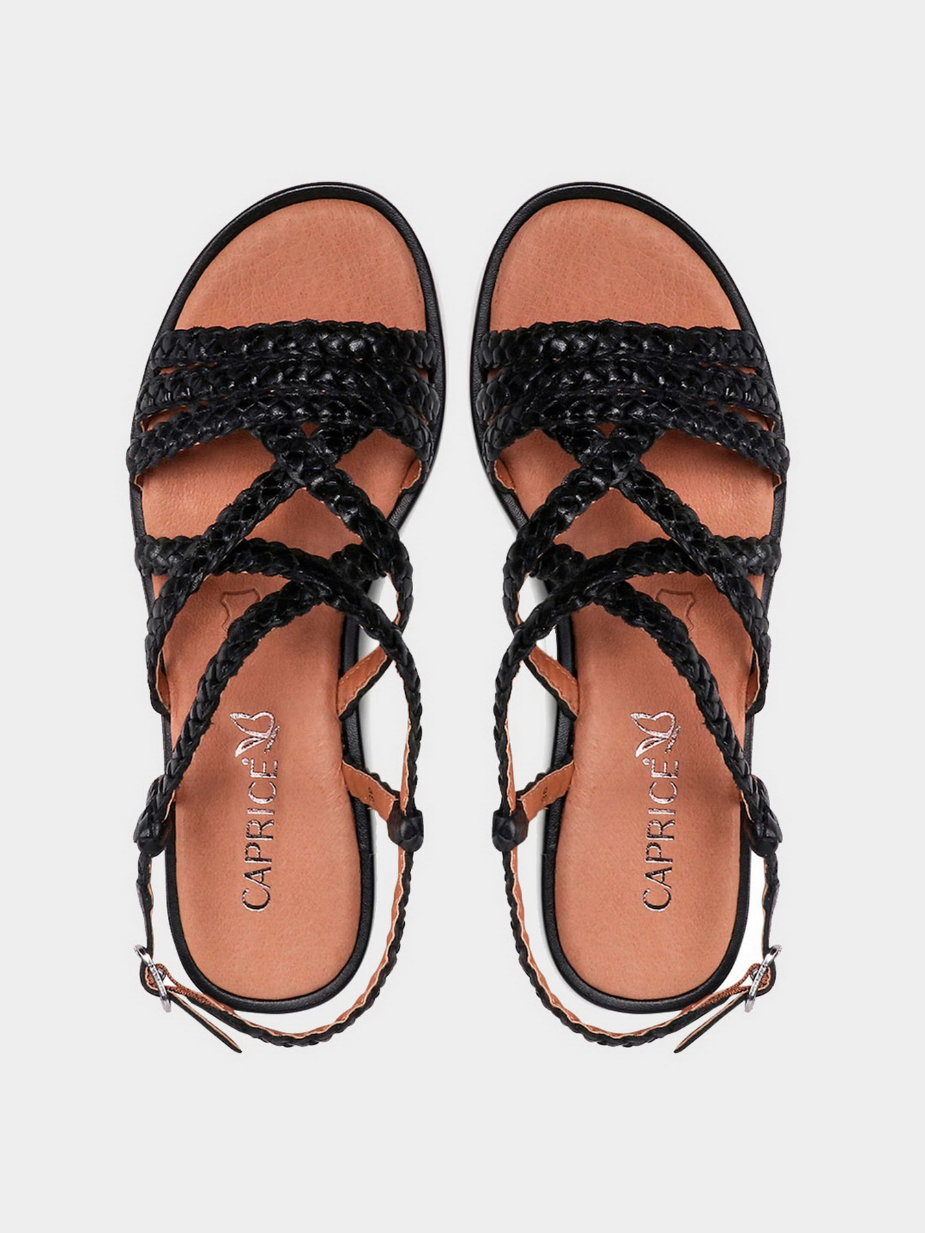 Сандалии Caprice модель 28102-28-022 BLACK NAPPA Фото