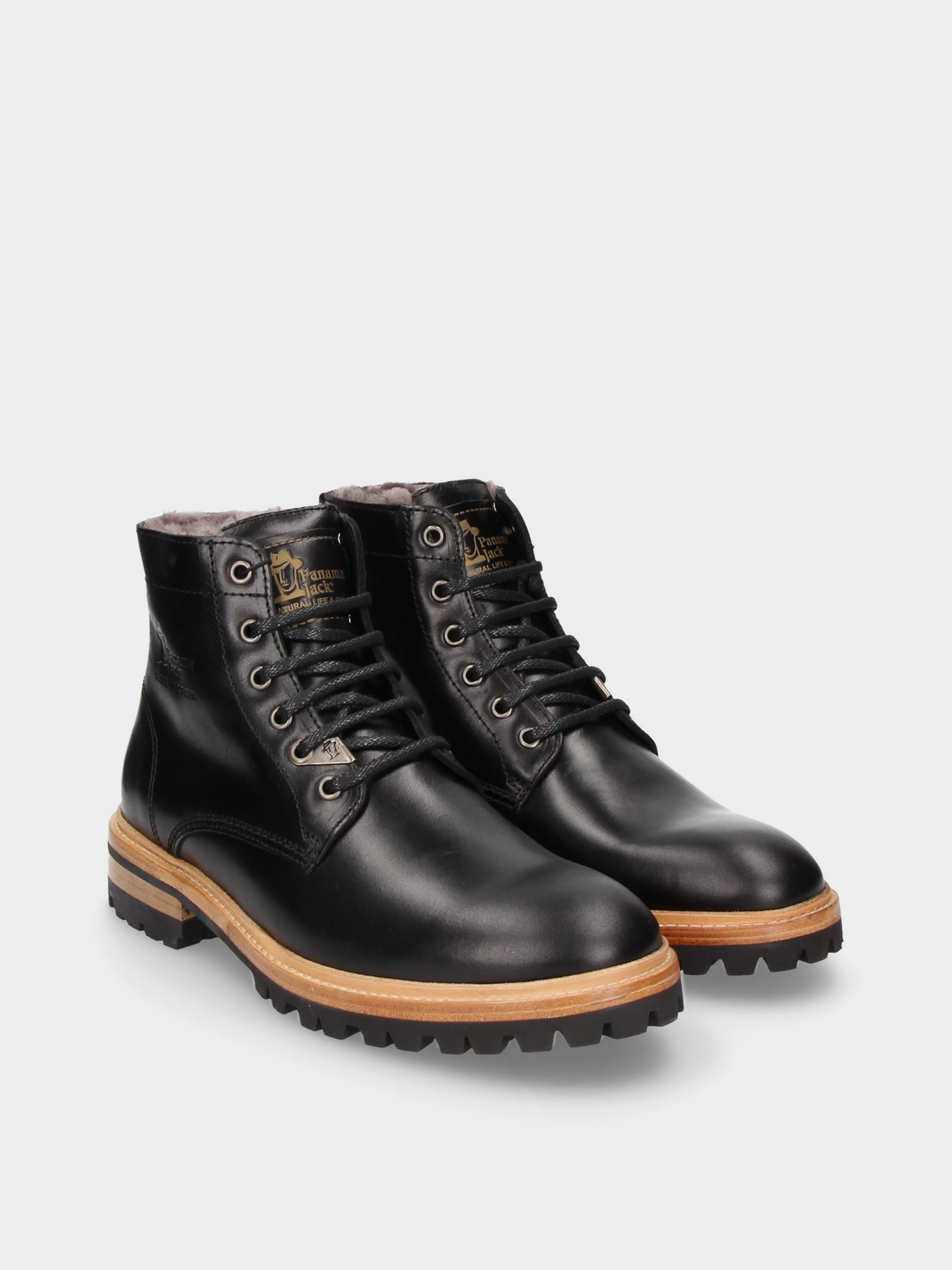 Ботинки и сапоги Panama Jack модель Emery Igloo C3 Napa Negro / Black Фото
