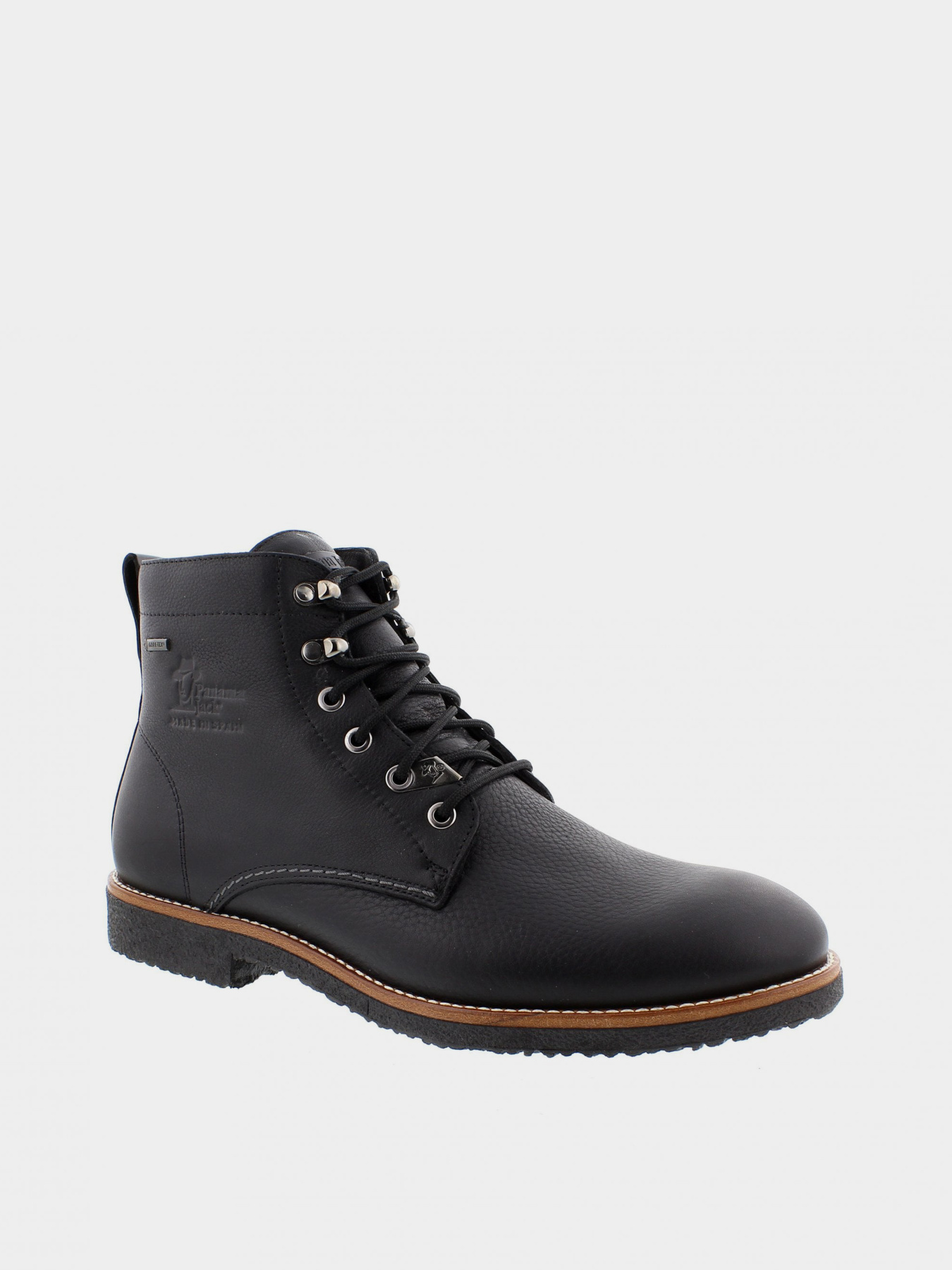 Ботинки и сапоги Panama Jack модель Glasgow Gtx C3 Napa Grass Negro / Black Фото