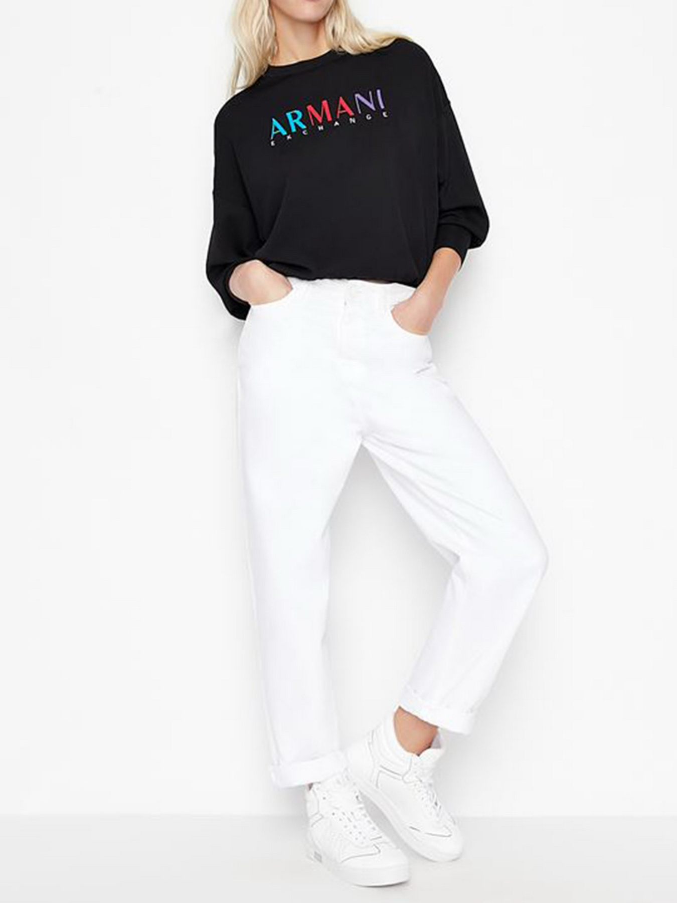 Худи и свитшоты Armani Exchange модель 3LYM3H-YMV1Z-1200 Фото