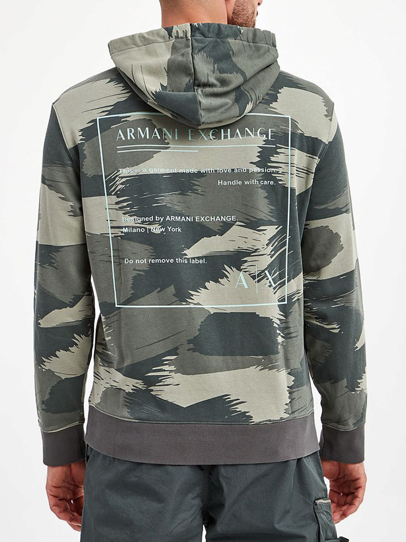 Худи и свитшоты Armani Exchange модель 3LZMHA-ZJEFZ-0870 Фото