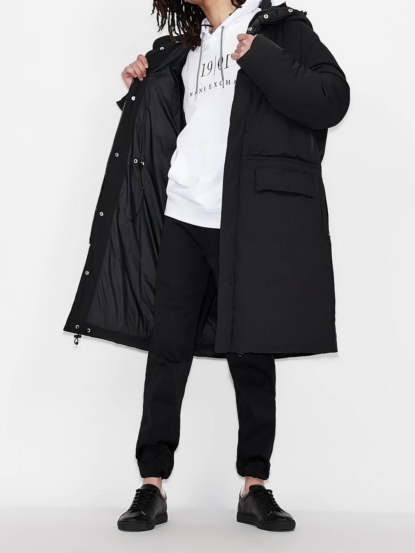 Худи и свитшоты Armani Exchange модель 6KZMFM-ZJ6HZ-1100 Фото