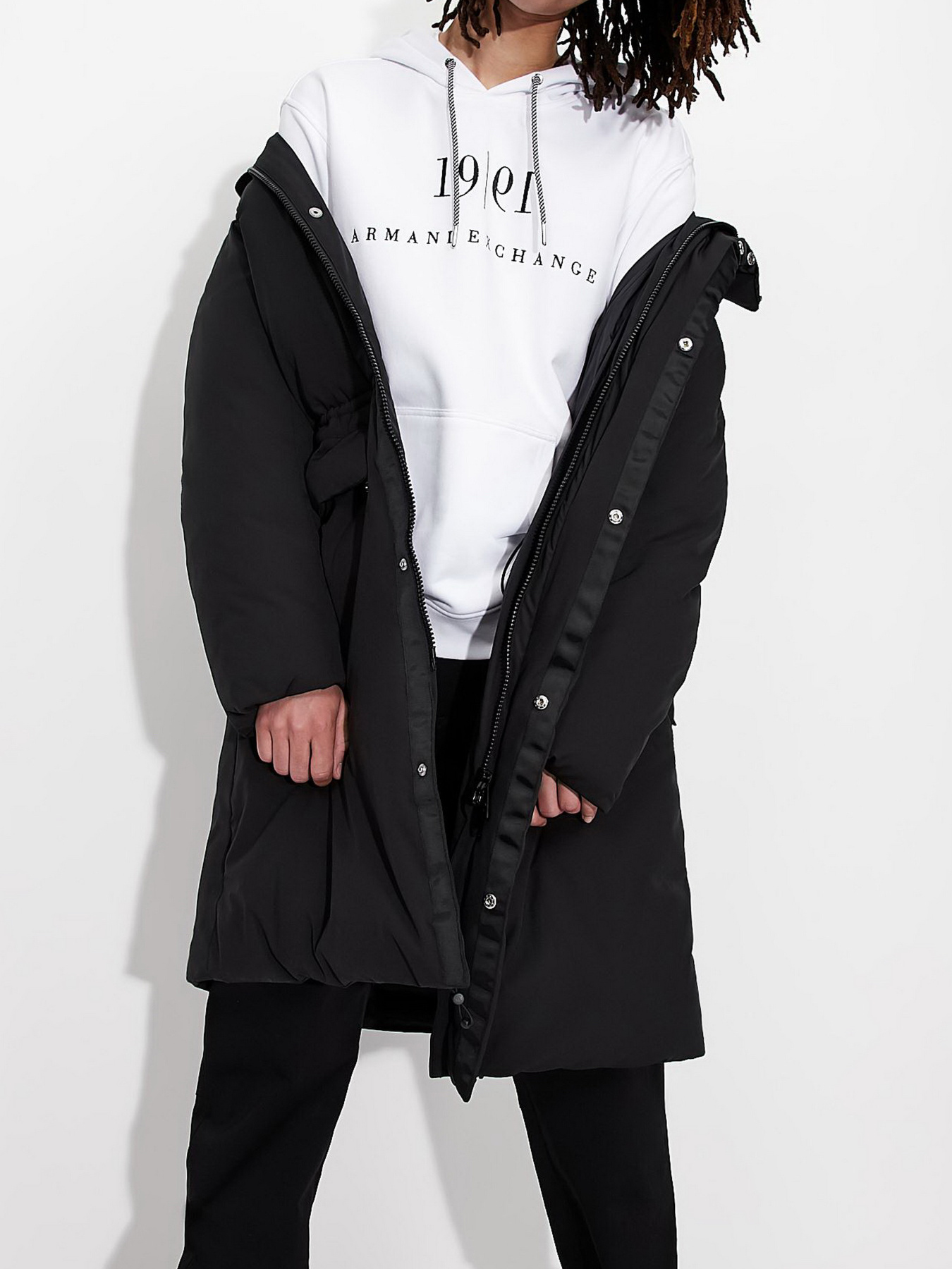Худи и свитшоты Armani Exchange модель 6KZMFM-ZJ6HZ-1100 Фото