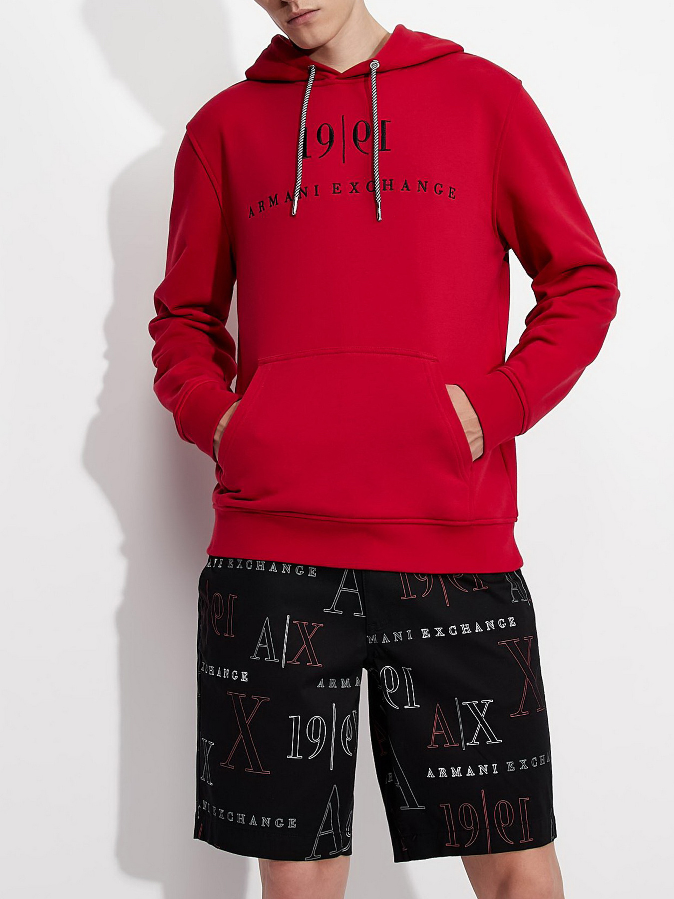 Худи и свитшоты Armani Exchange модель 6KZMFM-ZJ6HZ-1496 Фото