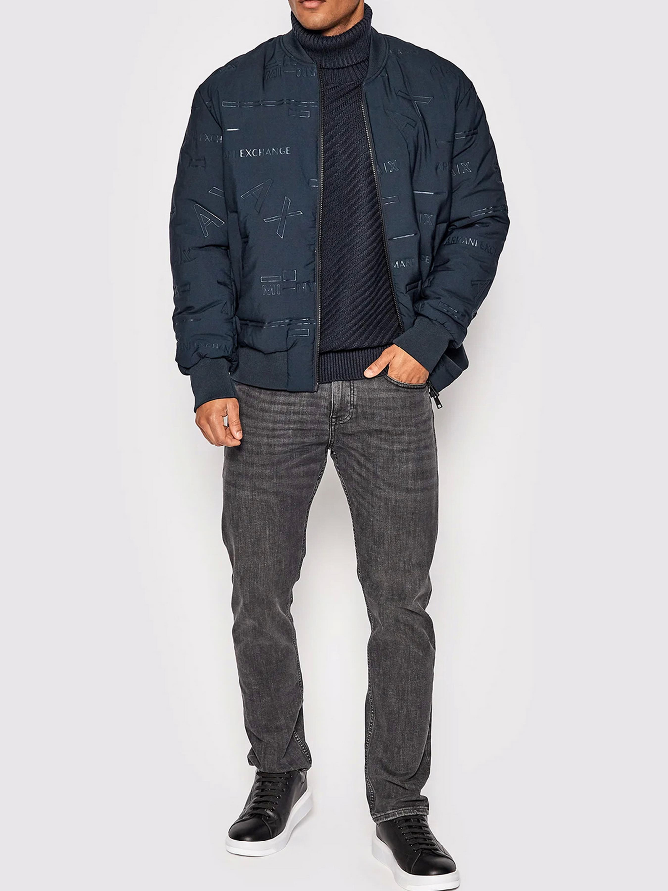 Худи и свитшоты Armani Exchange модель 6LZM1L-ZMY1Z-1510 Фото