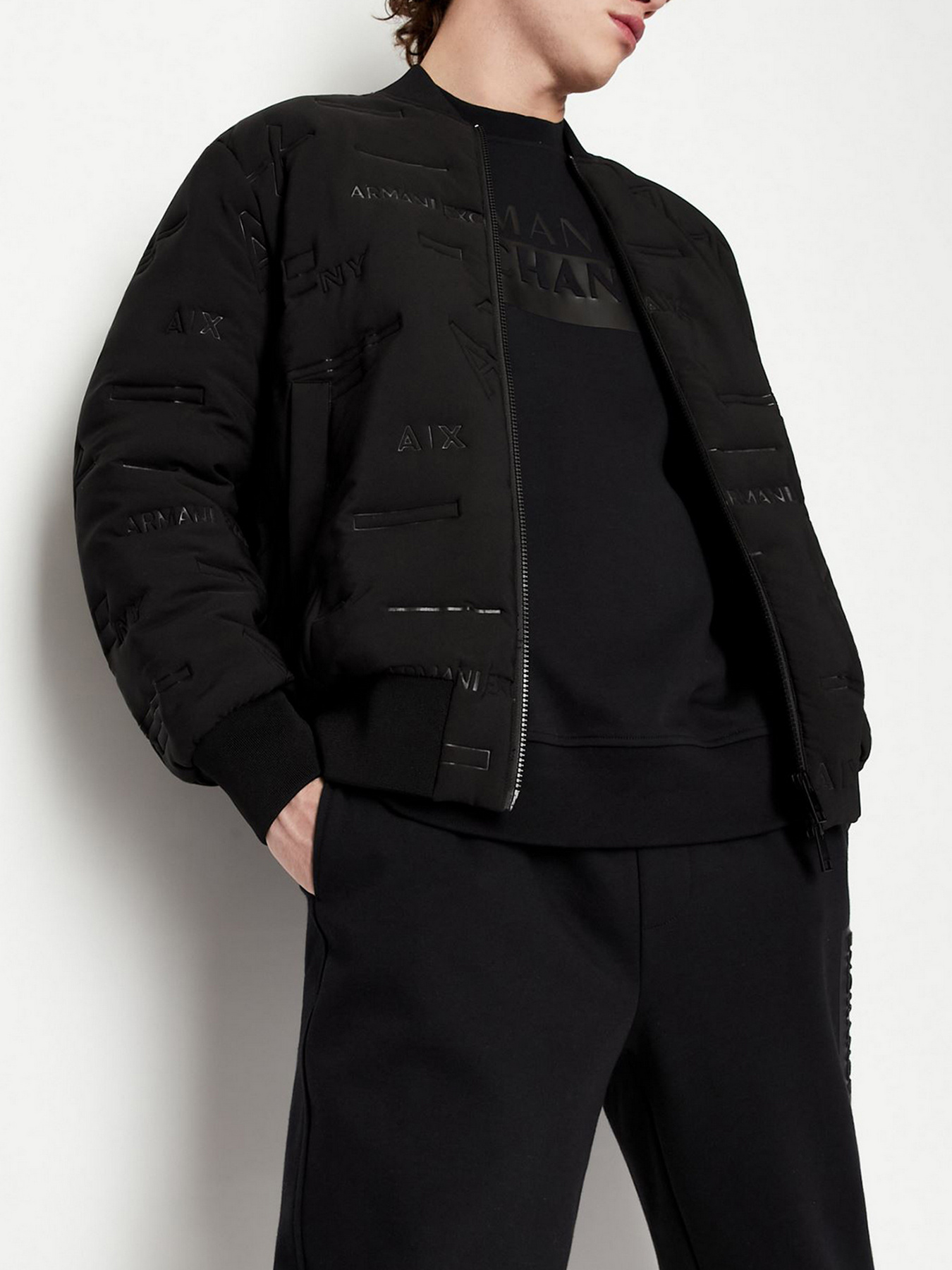 Худи и свитшоты Armani Exchange модель 6LZMBE-ZJCAZ-1200 Фото