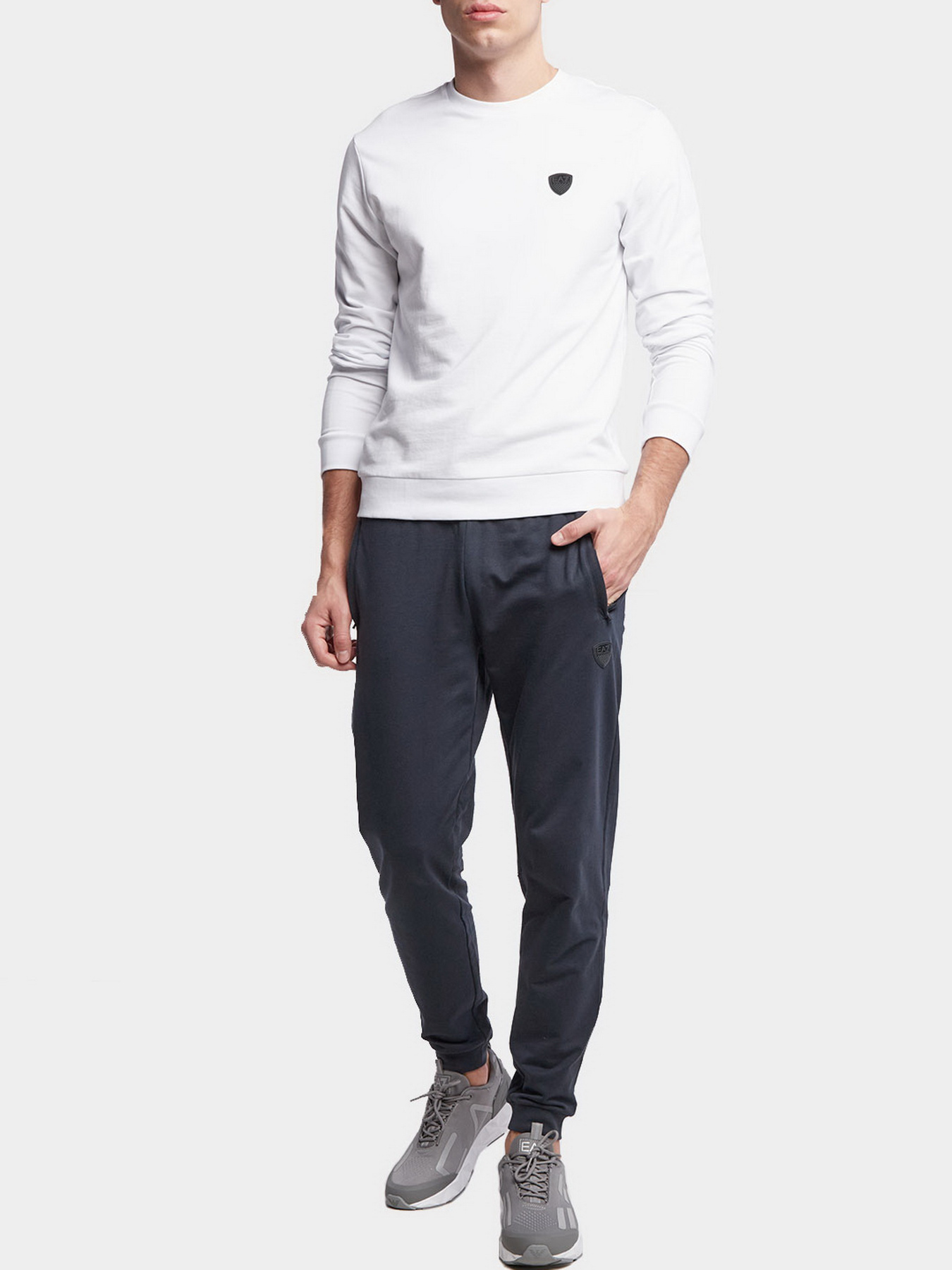 Худи и свитшоты EA7 модель 8NPM05-PJBPZ-1100 Фото