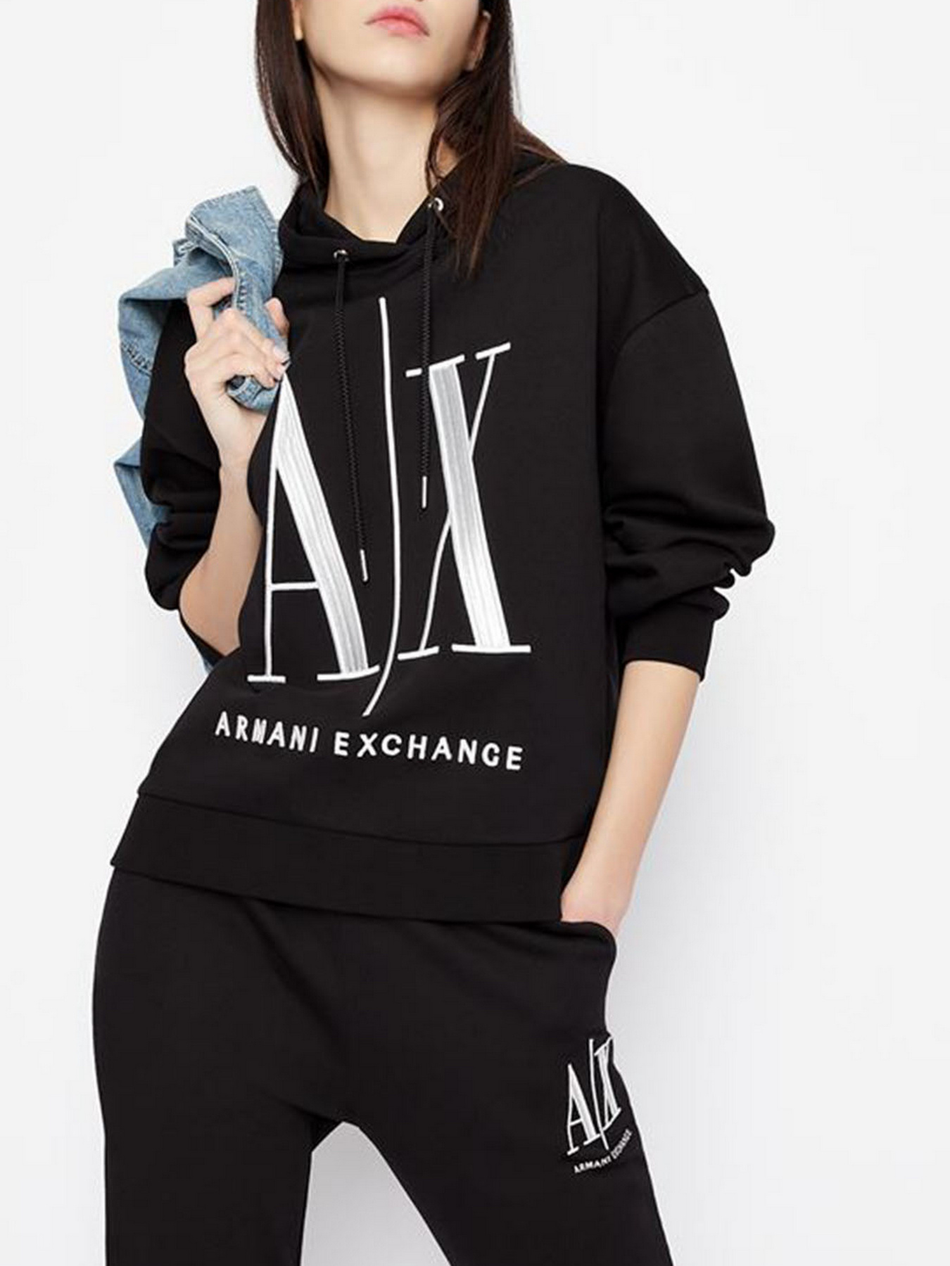 Худи и свитшоты Armani Exchange модель 8NYM52-YJ68Z-1200 Фото