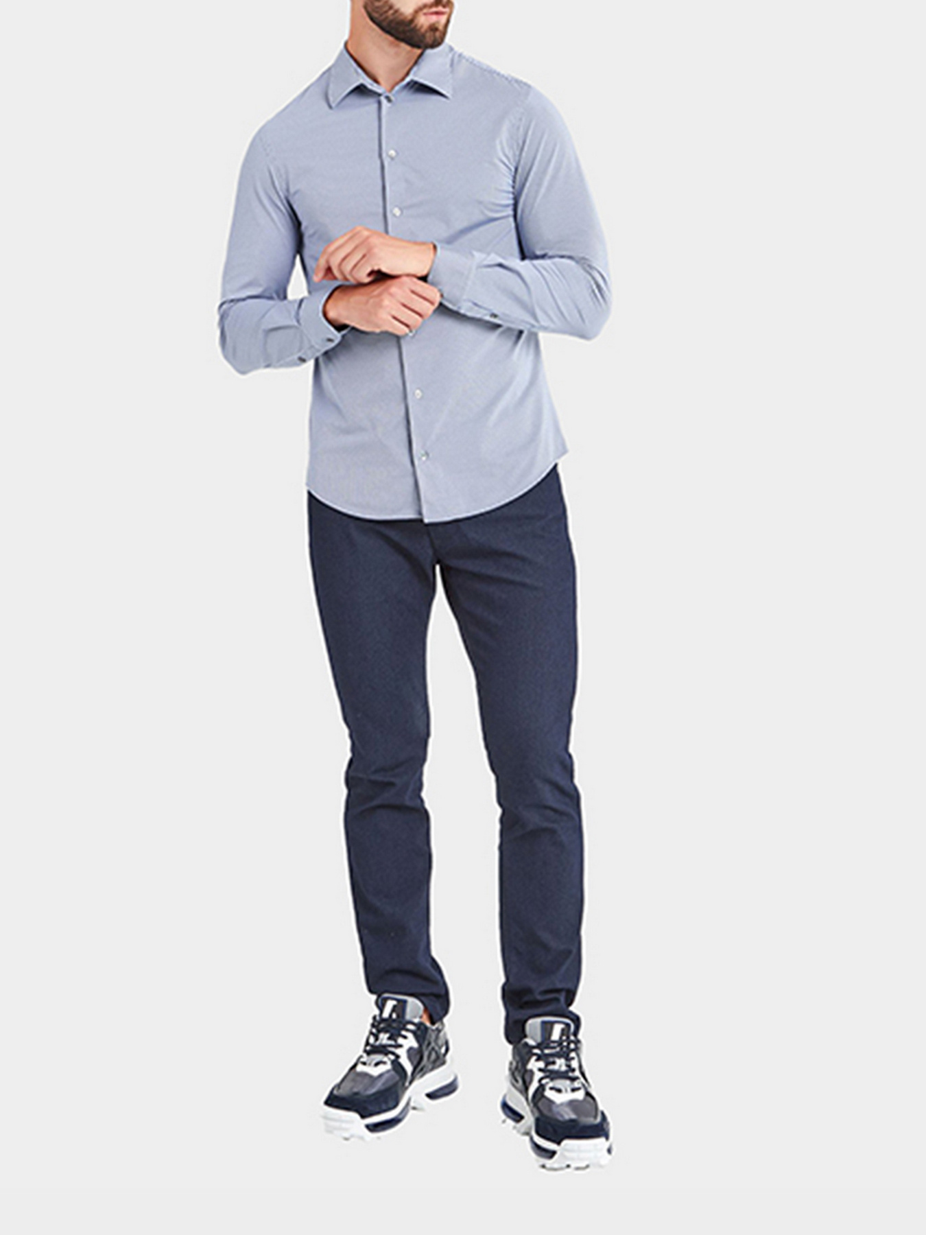 Рубашки Emporio Armani модель 91SM0L-912F4-021 Фото