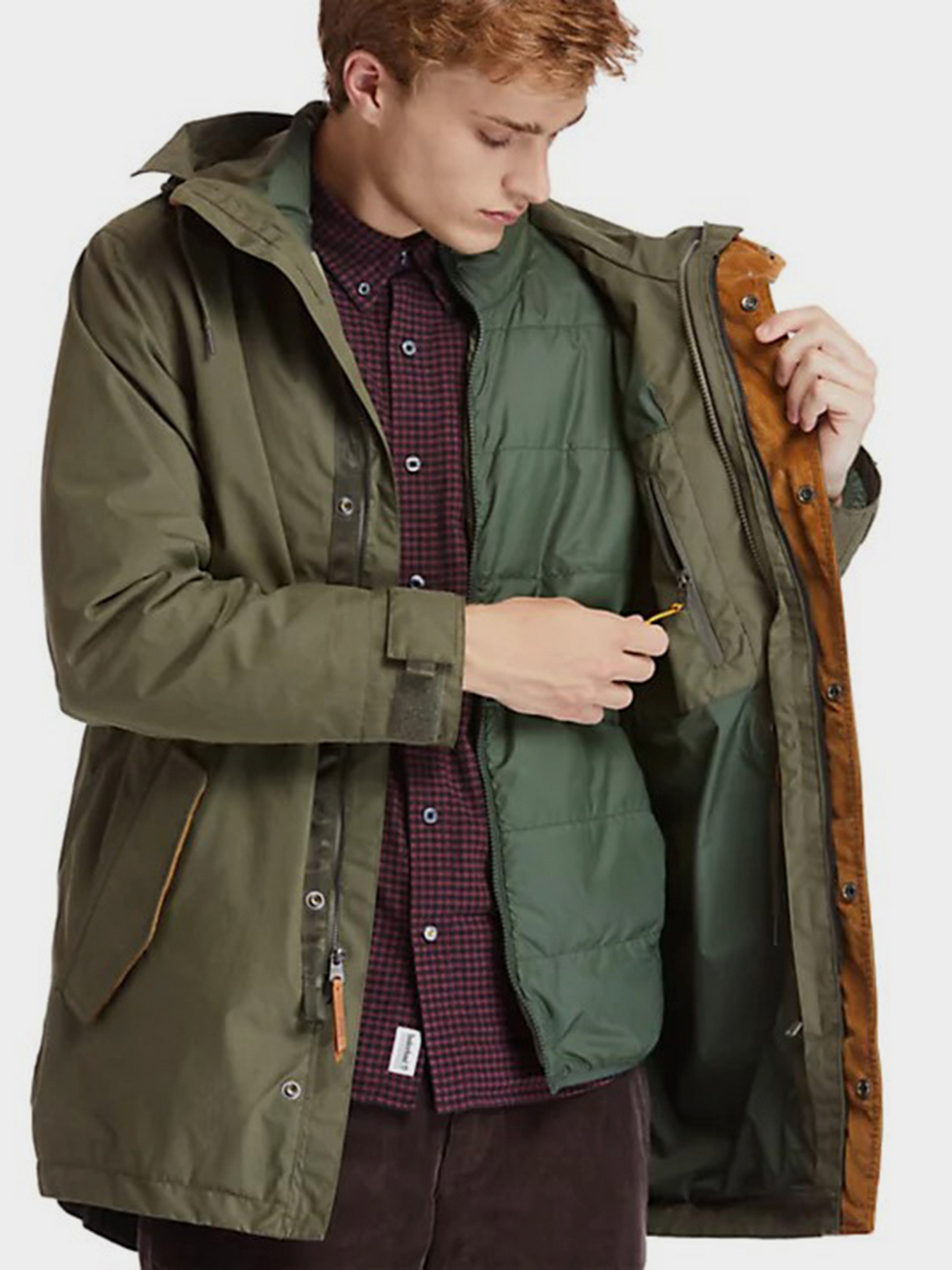Куртки и дубленки Timberland модель TB0A2D49A58 Фото