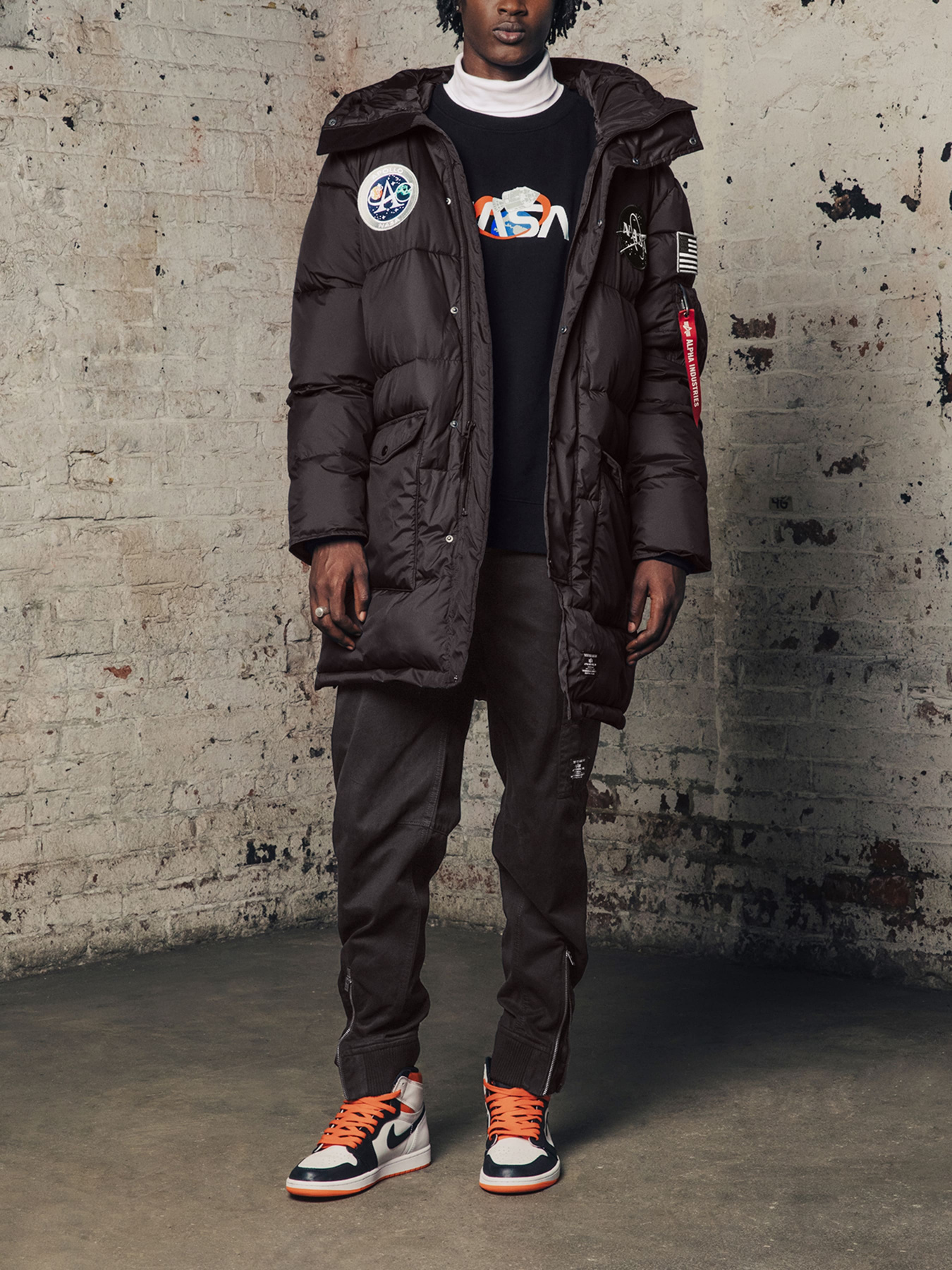 Куртки и дубленки Alpha Industries модель EJM52501C1_001 Фото