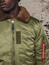 Куртки и дубленки Alpha Industries модель MJB52500C1_310 Фото