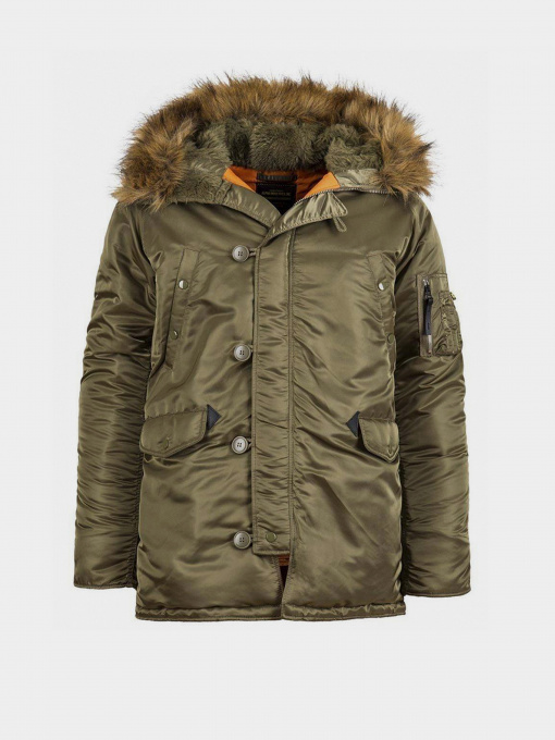 Куртки и дубленки Alpha Industries модель MJN31210C1_252 Фото