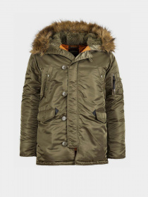 Куртки и дубленки Alpha Industries модель MJN31210C1_252 Фото