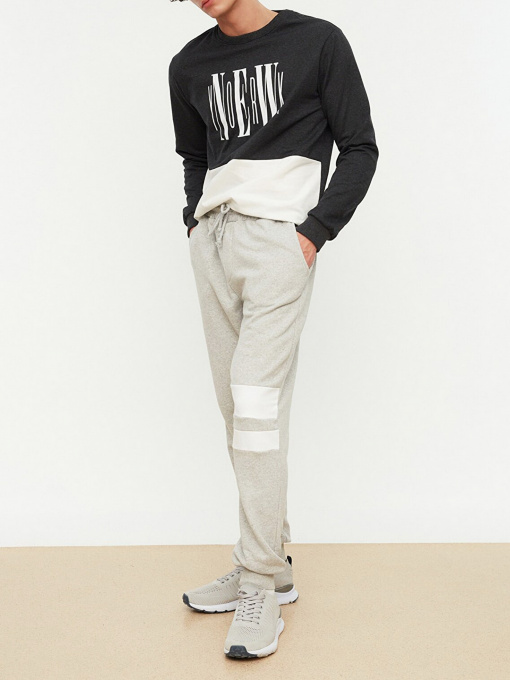 Брюки Trendyol модель TMNSS20EA0006/Gri Фото