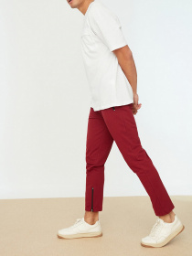 Брюки Trendyol модель TMNSS20EA0041/Bordo Фото