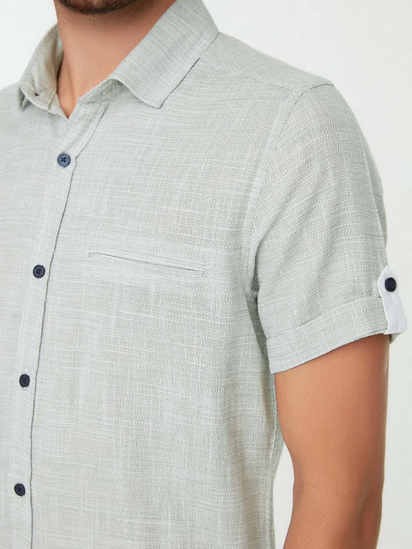 Рубашки Trendyol модель TMNSS20GO0253/Haki Фото
