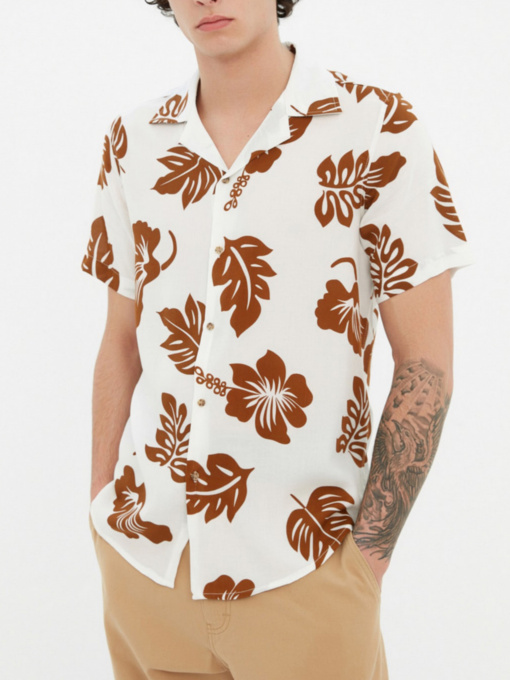 Рубашки Trendyol модель TMNSS20GO0576/Bej Фото