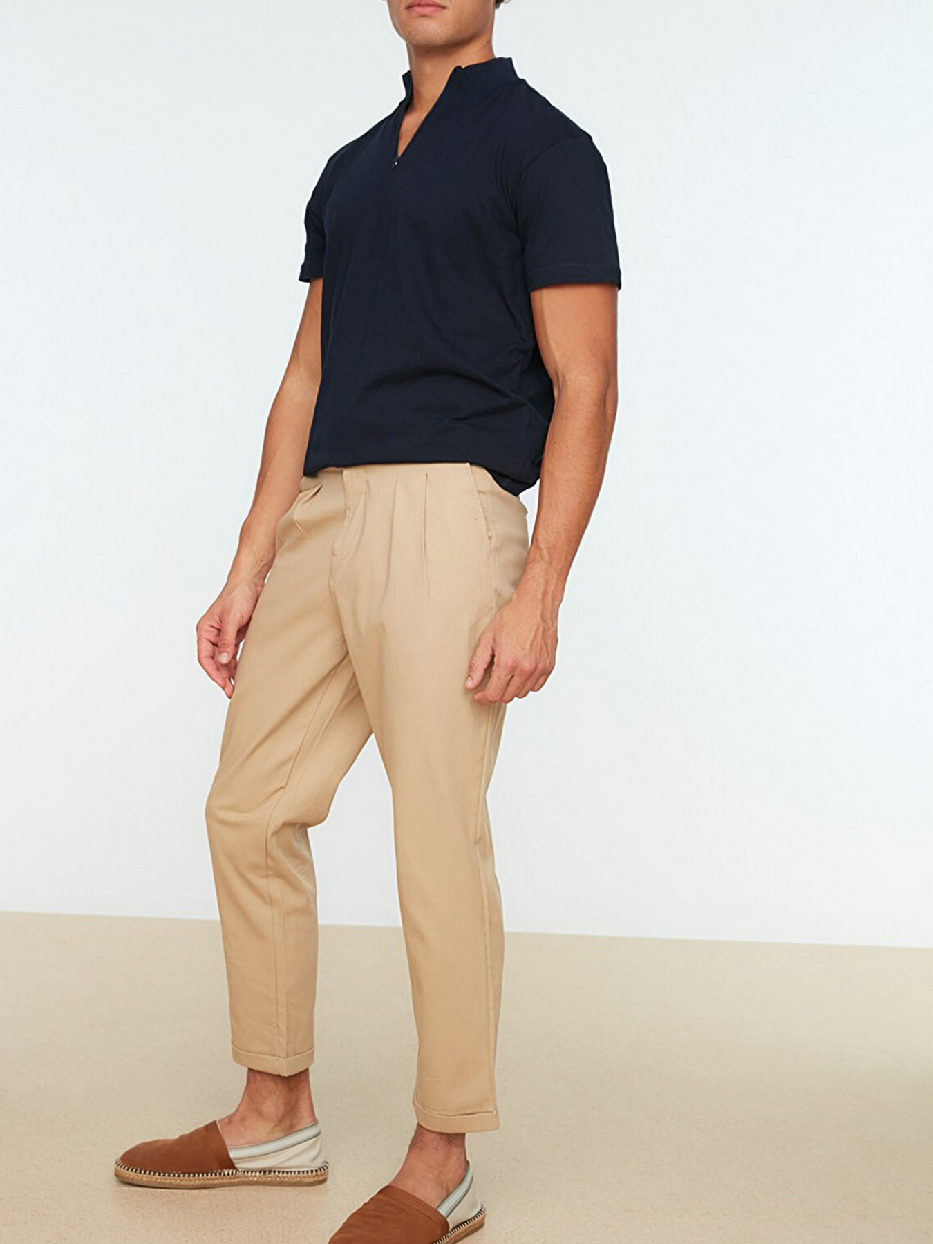 Брюки Trendyol модель TMNSS21PL0116/Bej Фото