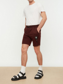 Шорты Trendyol модель TMNSS21SR0098/Kahverengi Фото