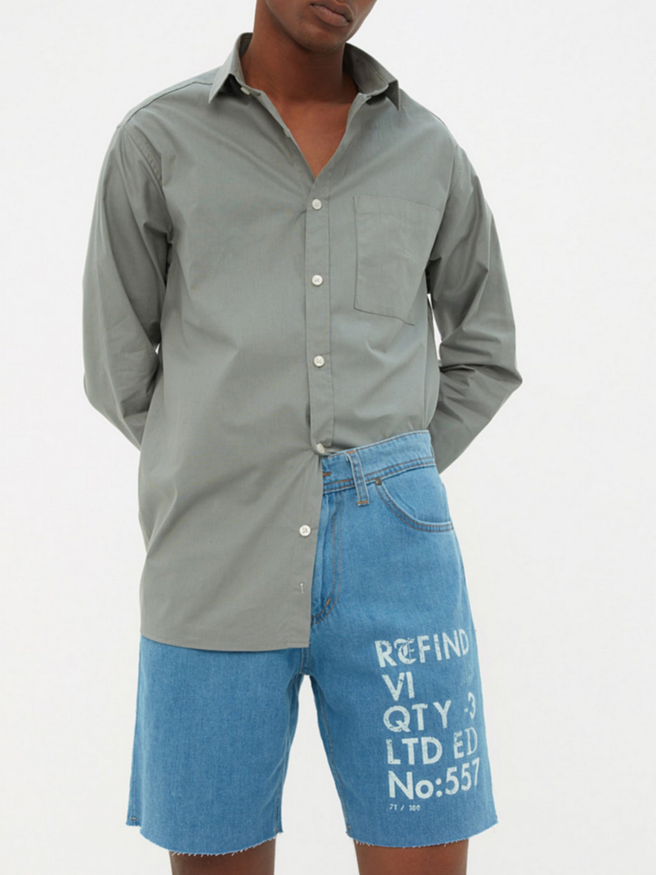 Шорты Trendyol модель TMNSS21SR0153/Mavi Фото